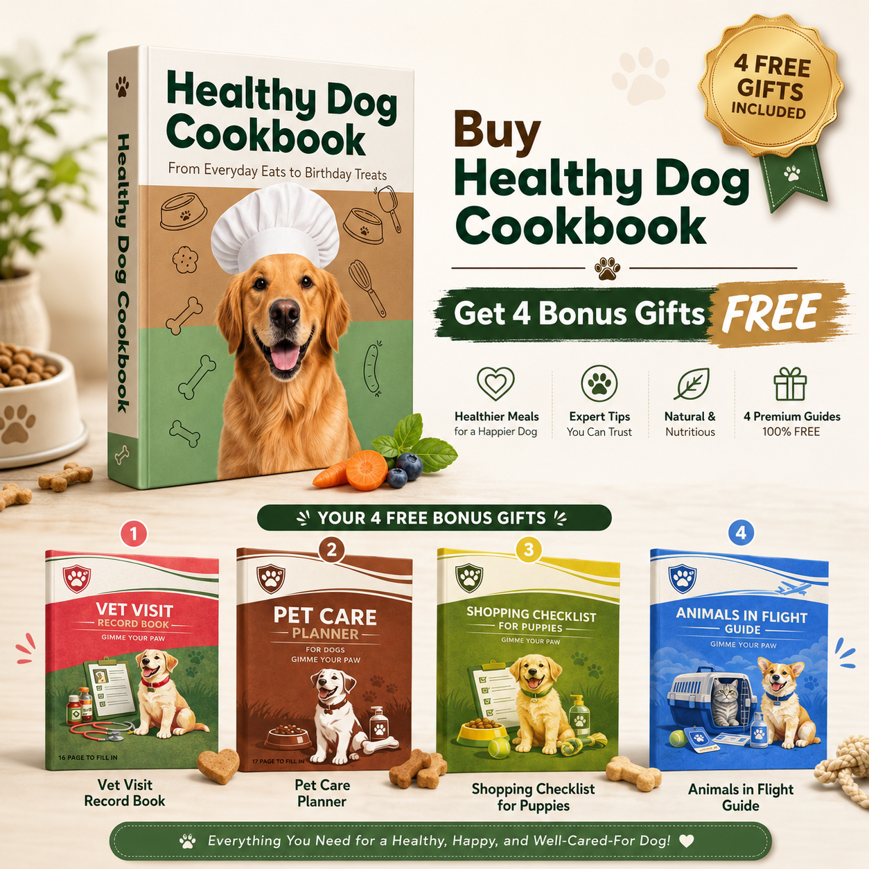 Healthy Dog Cookbook