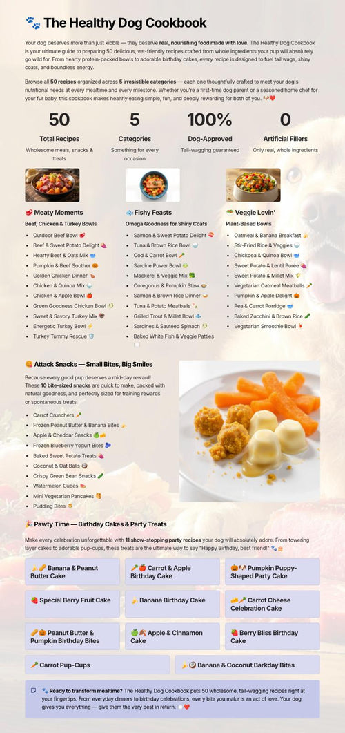 Healthy Dog Cookbook